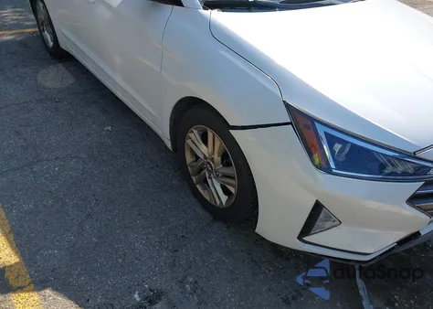 2019 Hyundai Elantra Sel from USA, damaged, VIN 5NPD84LF6KH406954